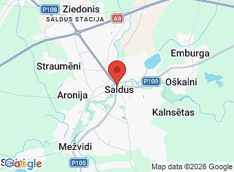  Kuldīgas 4, Saldus, Saldus nov., LV-3801,  Biļešu Serviss PLG, SIA, Tirdzniecības vieta
