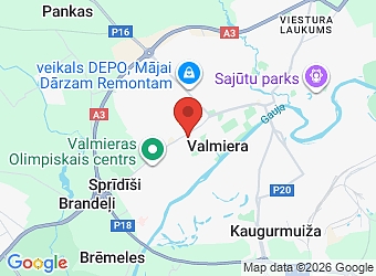  Rīgas 65A, Valmiera, Valmieras nov., LV-4201,  Latvijas Valsts ceļi, VSIA, Vidzemes reģionālā nodaļa