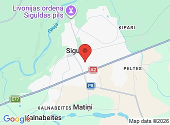  Pulkveža Brieža 55, Sigulda, Siguldas nov., LV-2150,  Livonija MV, SIA