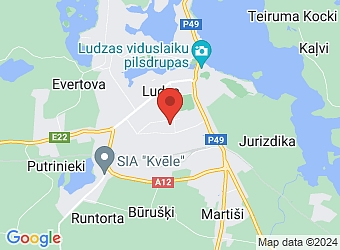  P. Miglinīka 34A, Ludza, Ludzas nov., LV-5701,  Ludzas 2. vidusskola, Sporta halle