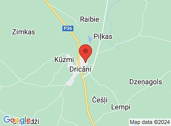  Dricāni , Dricānu pagasts, Rēzeknes nov. LV-4615,  Ozoli ZI, SIA