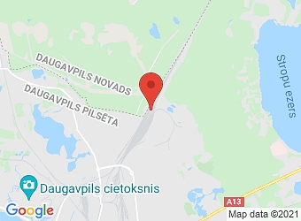  Piekrastes 22, Daugavpils, LV-5422,  Pārtikas un veterinārais dienests, Robežkontroles departaments, Kontrolpunkts Daugavpils