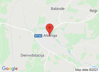  Alsunga, Pils 10, Alsungas pagasts, Kuldīgas nov., LV-3306,  Priedes D. zobārstniecības prakse