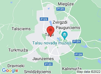  Lielā 1-3.st., Talsi, Talsu nov., LV-3201,  Ventspils Augsto tehnoloģiju parks, nodibinājums, Filiāle Biznesa inkubators