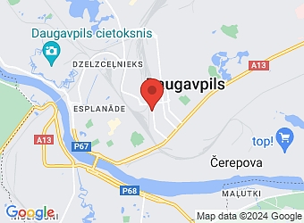  Varšavas 43A, Daugavpils, LV-5404,  Veselības centru apvienība, AS, Poliklīnika Dinas