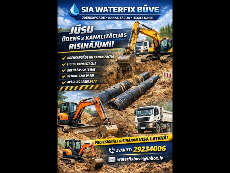 "Waterfix Būve", SIA