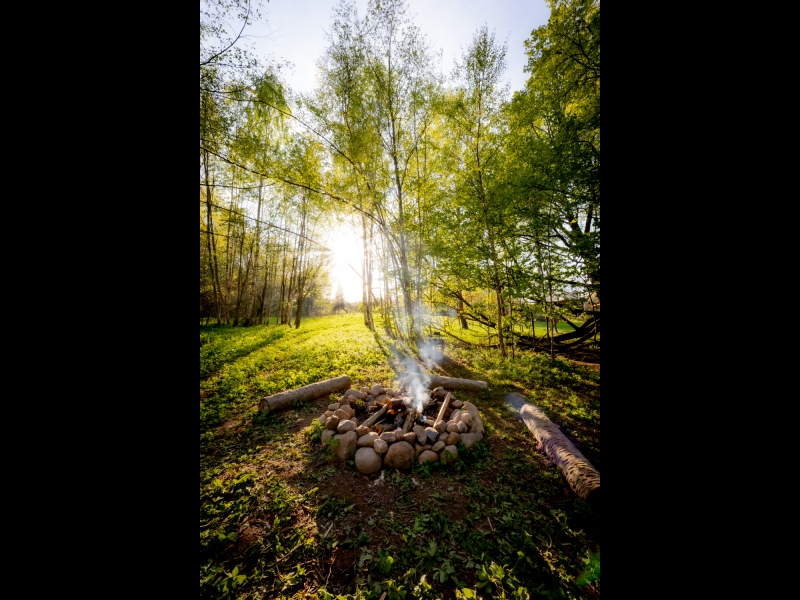 Teltis Liepās atmosfēra