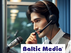 Online ISO sertificēts tulkošanas birojs Baltic Media®