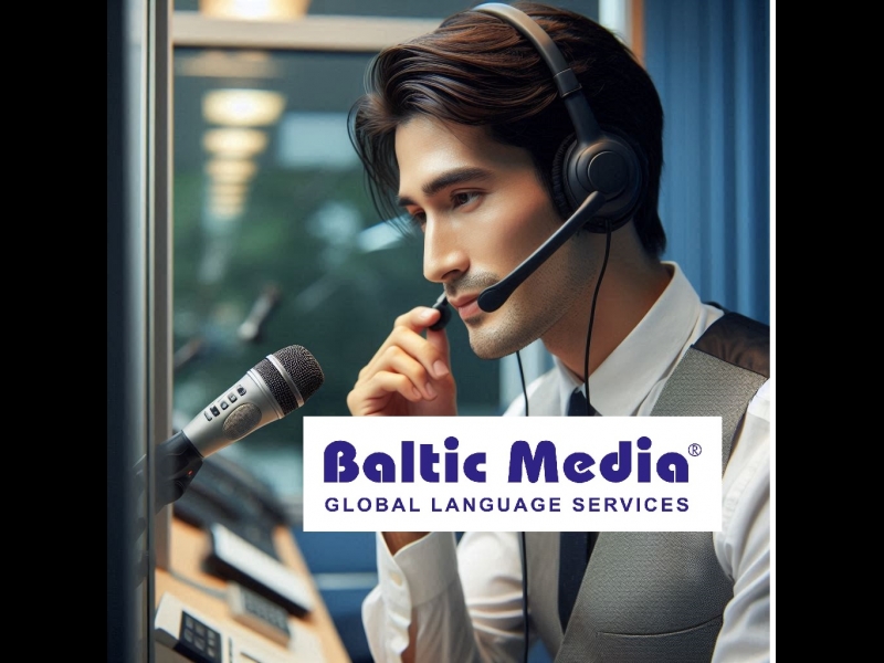 Online ISO sertificēts tulkošanas birojs Baltic Media®