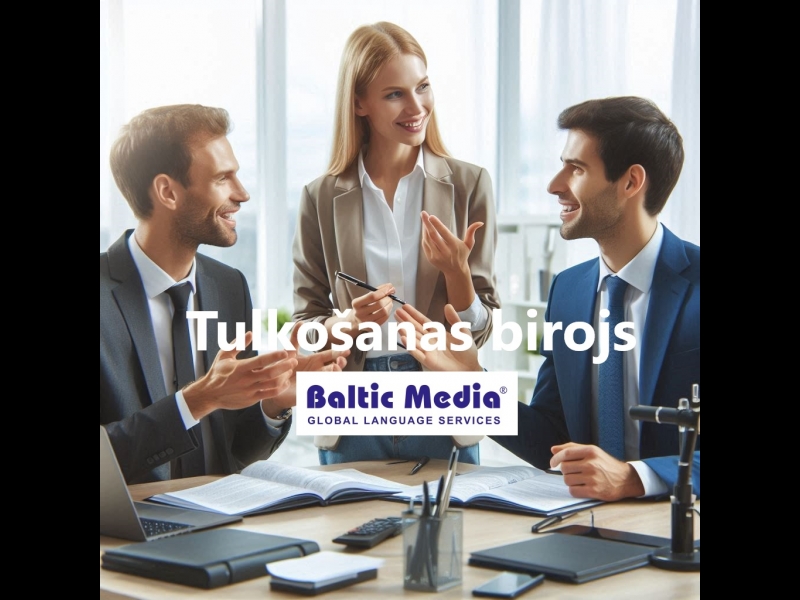 Online ISO sertificēts tulkošanas birojs Baltic Media® | Kad jums svarīgs ātrums un kvalitāte. Latvijā un visā pasaulē.