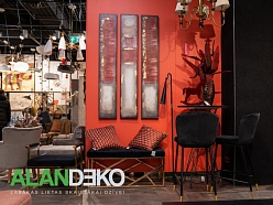 ALANDEKO bāra krēsli priekštelpas soliņš griestu lampa dekoratīvas spilvendrānas bāra galds