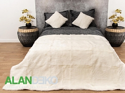 ALANDEKO guļamistabas interjers gultas pārklāji mājas tekstils naktsgaldiņi dekoratīvi augi