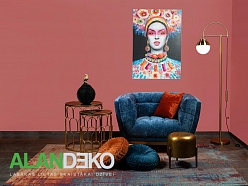 ALANDEKO interjera dizains grīdas lampas dekoratīvas vāzes krāsains interjers taburetes dekoratīvie paklāji