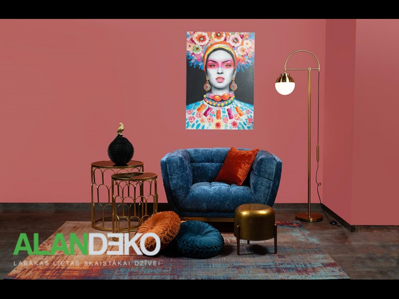 ALANDEKO interjera dizains grīdas lampas dekoratīvas vāzes krāsains interjers taburetes dekoratīvie paklāji