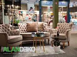 ALANDEKO mēbeles atpūtai kristāla lampas stāvlampas