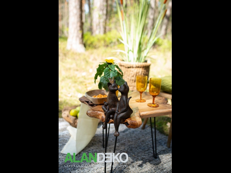 ALANDEKO oriģinālas dāvanas krāsaini trauki sānu galds