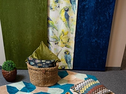 ALANDEKO oriģināls paklājs koka paplāte pīts grozs krūzes kafijai un tējai