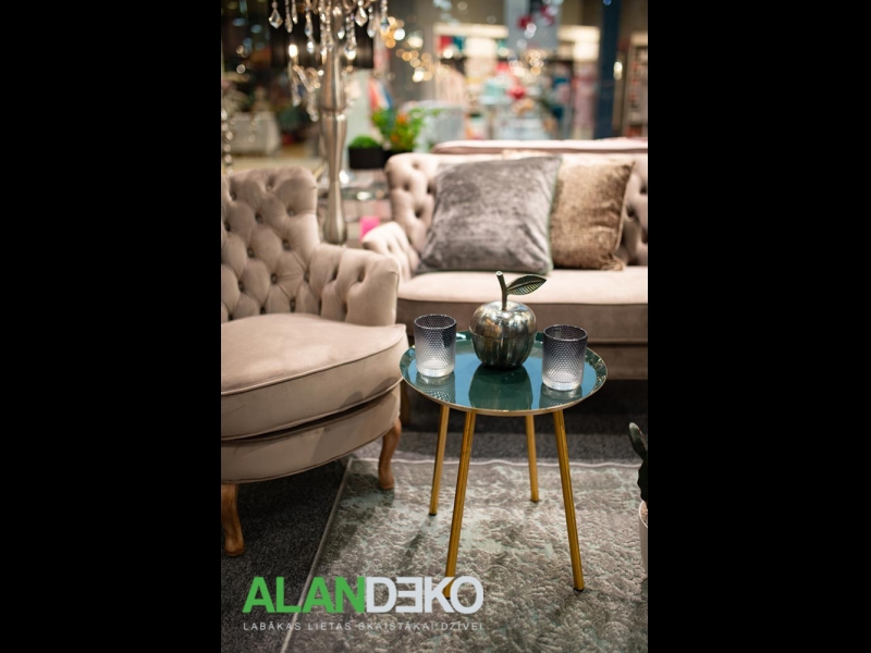 ALANDEKO trauciņi neitrāli interjera toņi galdiņi viesistabai dekoratīvie paklāji