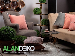 ALANDEKO zvilnis statīvs metāla žurnālu galds puķu podi klubkrēsli kafijas krūžu komplekts samta spilvens