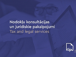 Nodokļu konsultācijas un juridiskie pakalpojumi