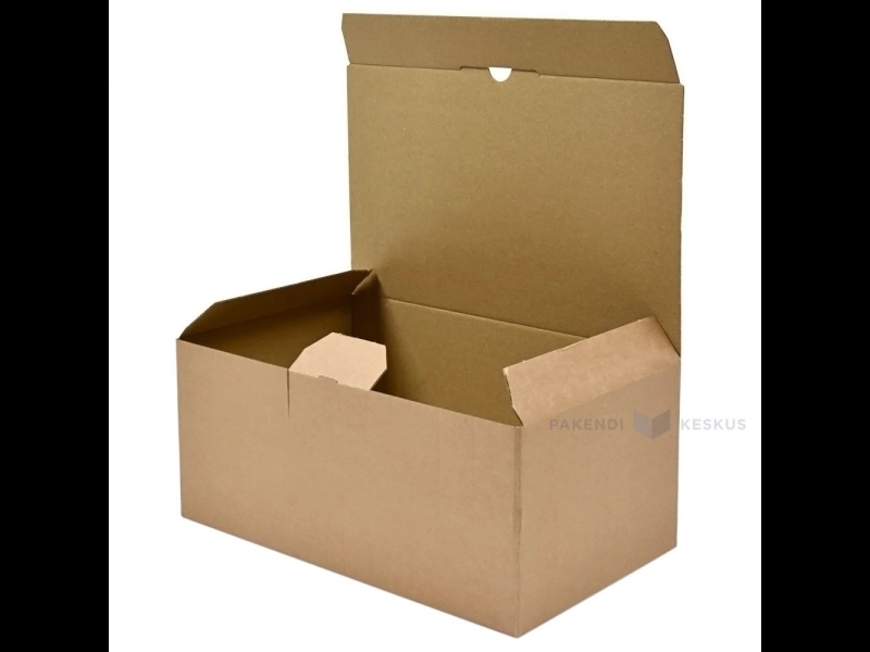 Gofrētā kartona kaste ar vāku