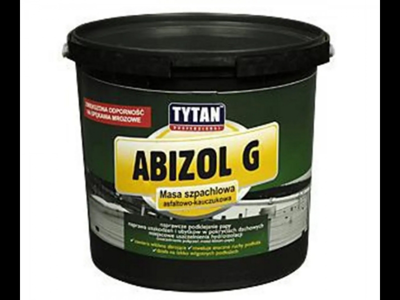 Bituma kaučuka mastika ABIZOL G 5 kg