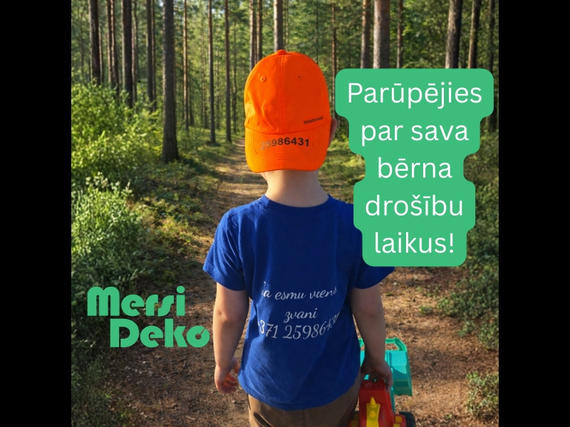 Parūpējies par bērna drošību