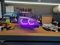 Auto lukturu remonts