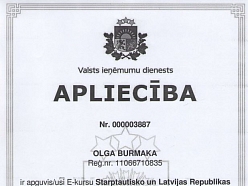 Valsts ieņēmumu dienesta apliecība (2)