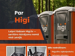 Sanitārie risinājumi visā Latvijā ar ātru piegādi.