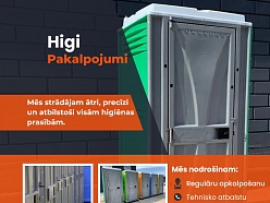 Ātri un precīzi sanitārie pakalpojumi.