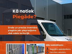 Droša piegāde visā Latvijā.