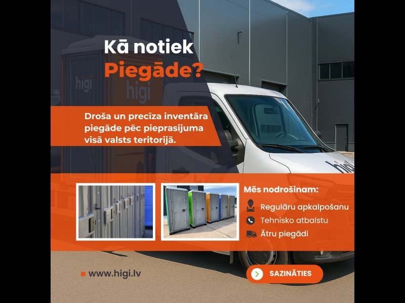 Droša piegāde visā Latvijā.