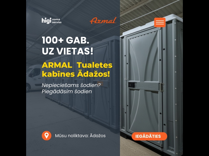 Virs 100 tualešu pieejamas uzreiz.