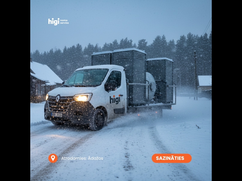 Piegāde sniegā jebkuros apstākļos.