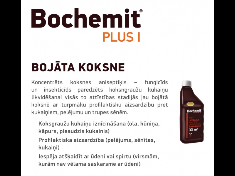 Bochemit bojātai koksnei