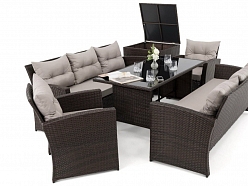 Āra mēbeļu komplekts dārzam