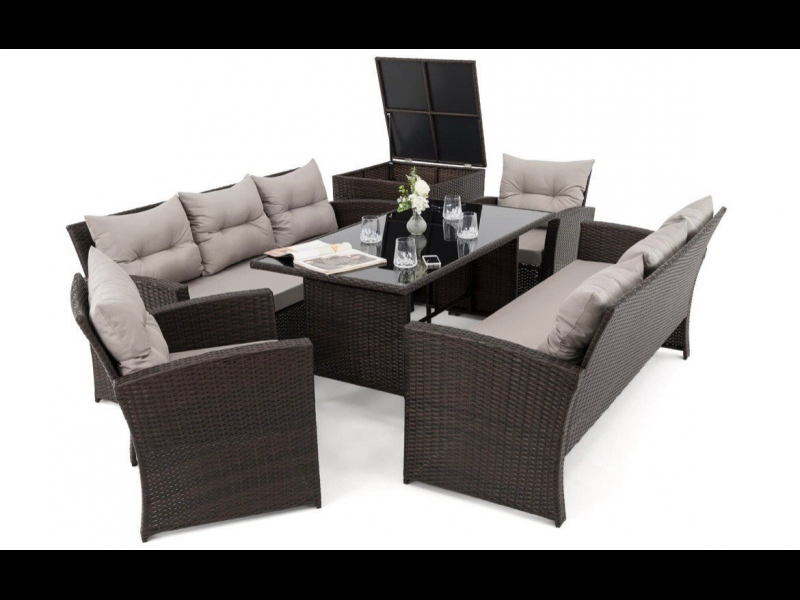 Āra mēbeļu komplekts dārzam