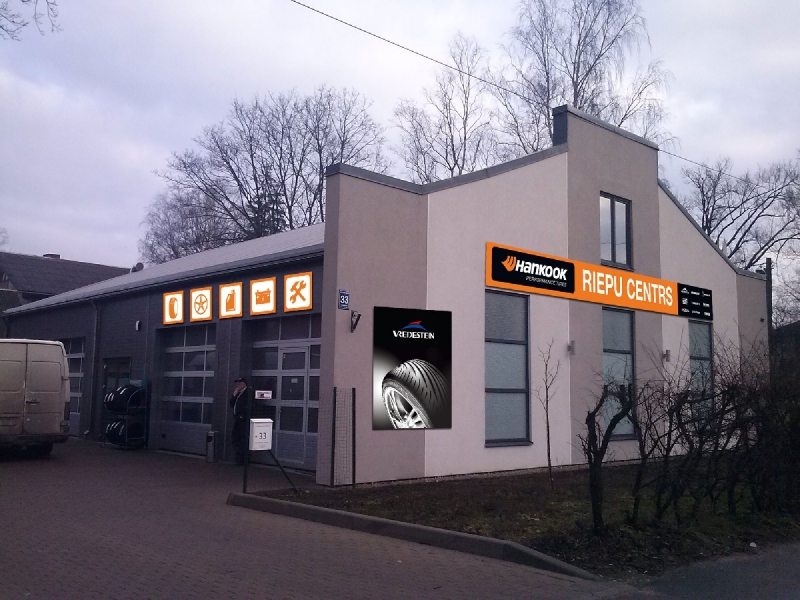 Riepu serviss Rīga hankook Eskada serviss