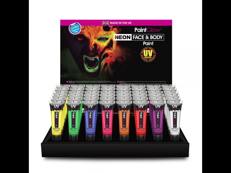 UV aktīvās ķermeņa krāsas