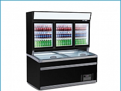 CombiSteel ledusskapji vitrīnas saldētavas kombinētas saldētavas ledusskapji profesionāla virtuves tehnika aukstuma iekārtas Inkomercs K1