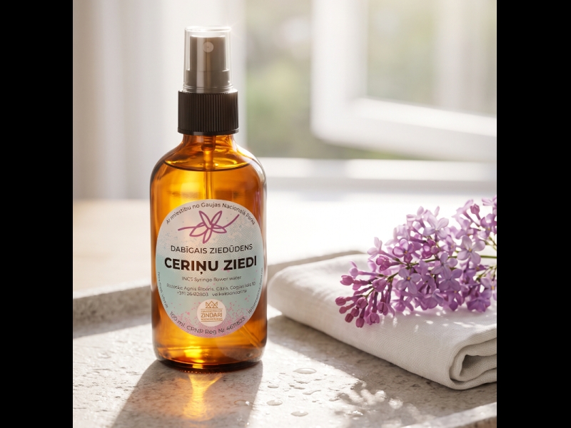Ceriņu hidrolāts (ziedūdens) Zindari