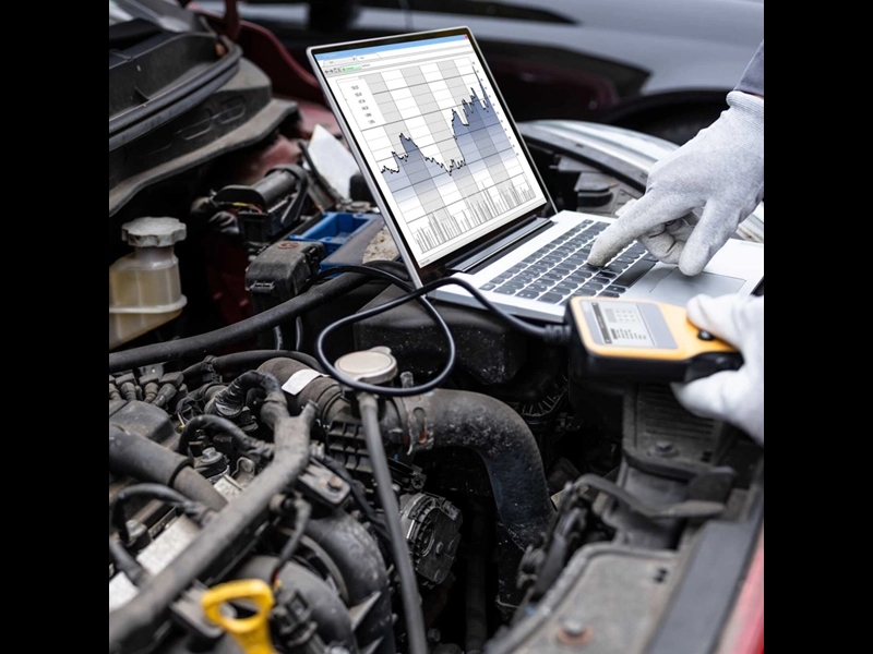 Autoservisa diagnostikas iekārta