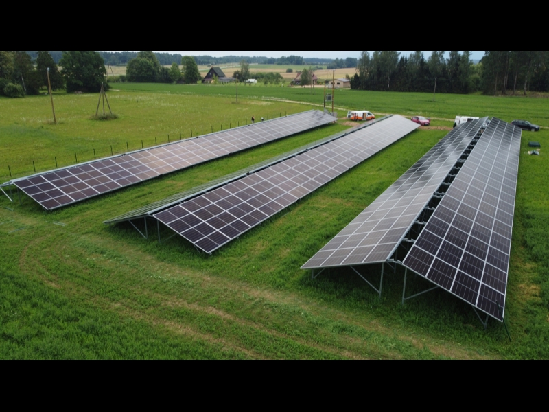 Saules paneļu uzstādīšana