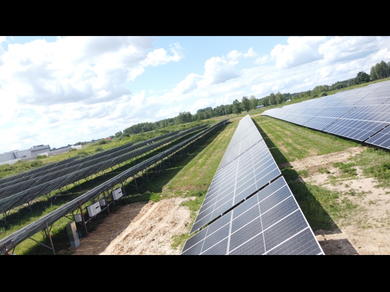 Saules parka izbūve