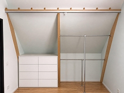 iebūvējamā garderobe