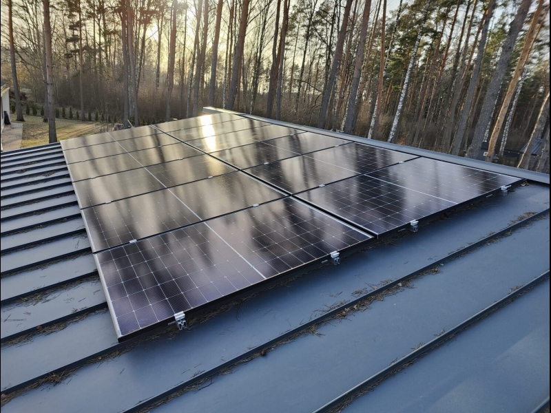 Saules elektrostaciju uzstādīšana