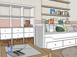 Bērnistabas interjera dizains