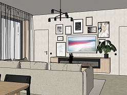 Dzīvojamās istabas interjera dizains