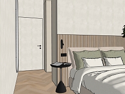 Guļamistabas interjera dizains